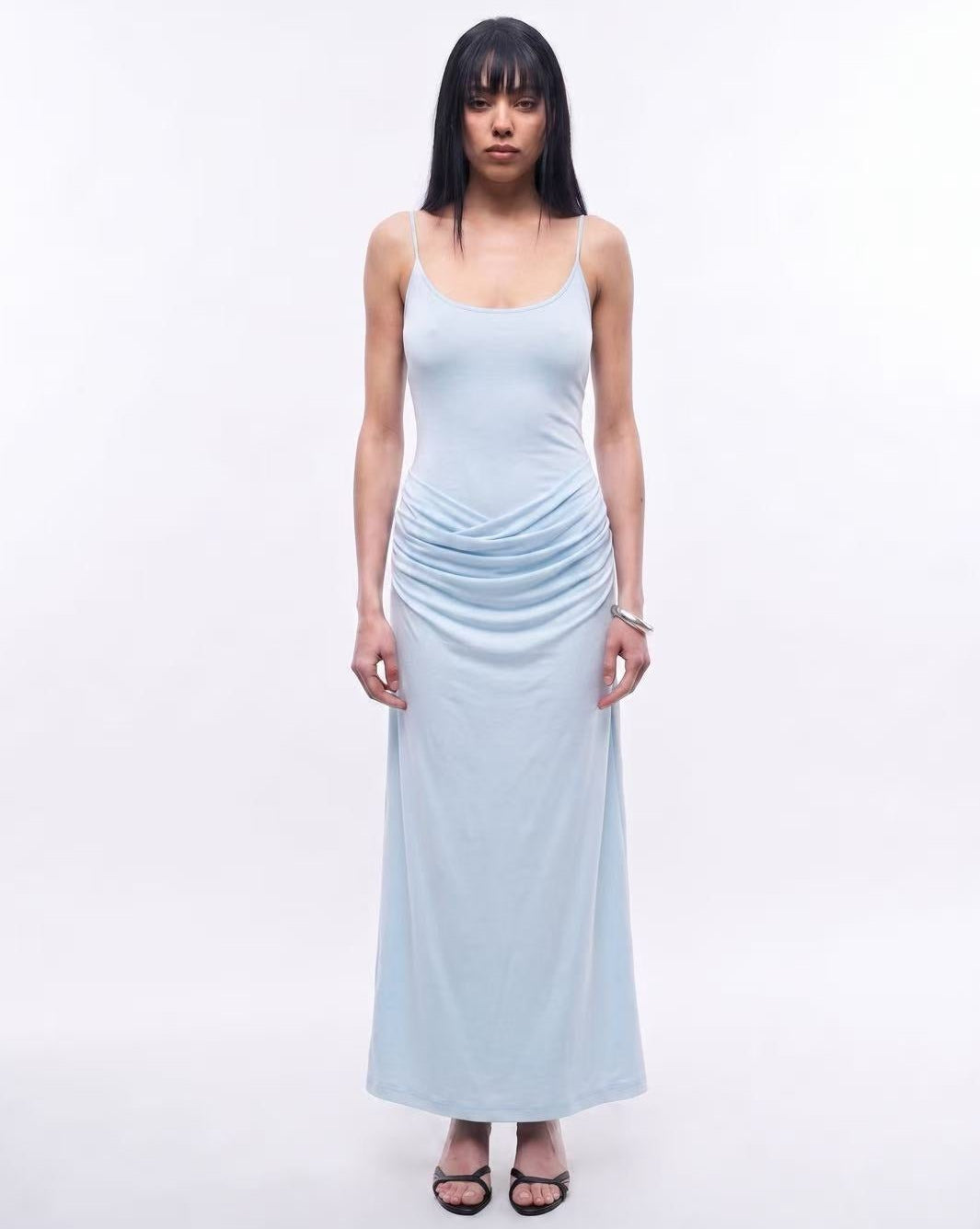 FULL MOON DRESS IN BABY BLUE – Woodrose Deli