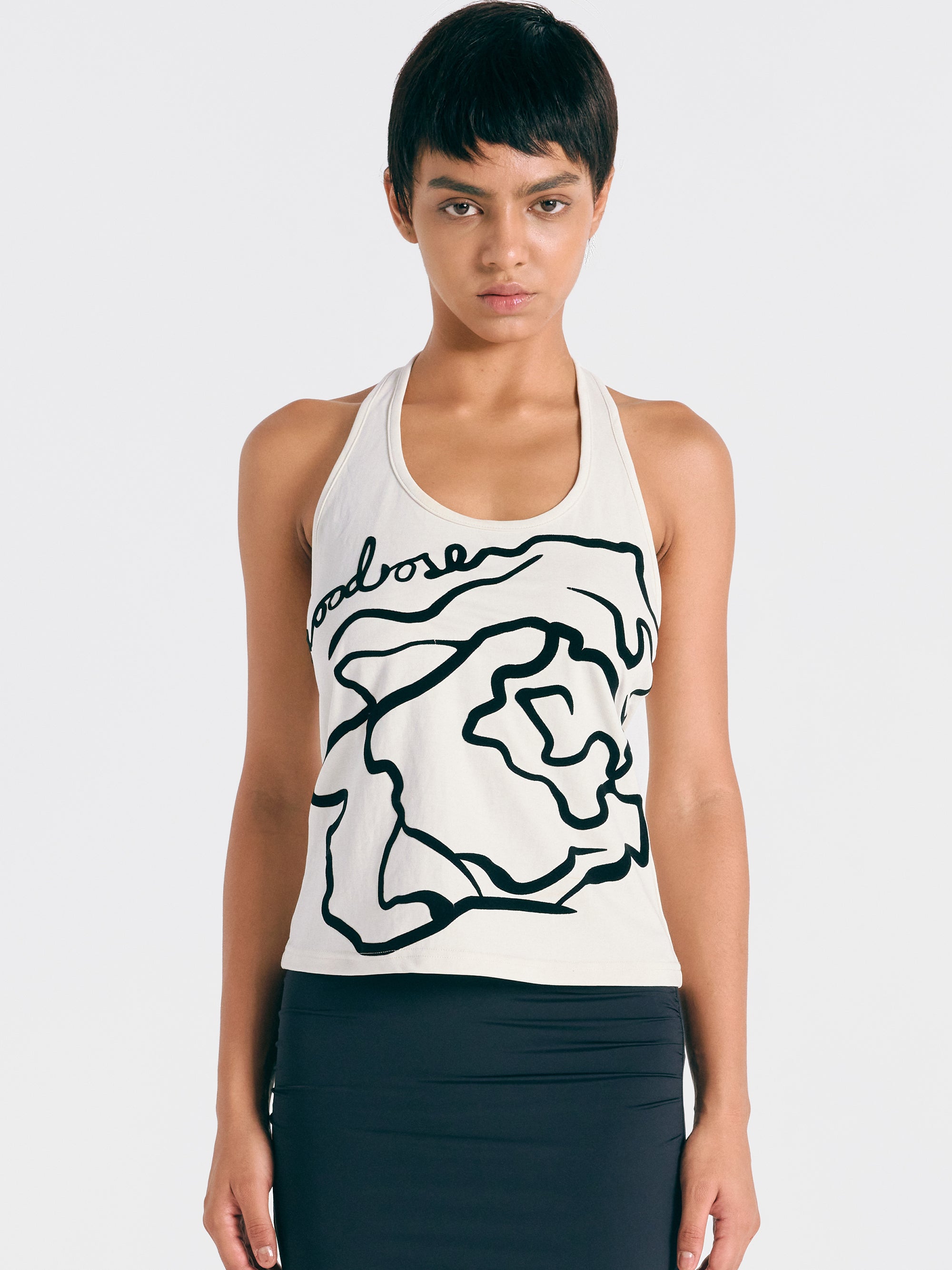 Woodrose Halter Top