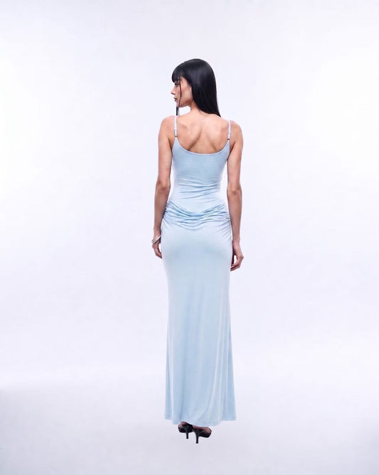 FULL MOON DRESS IN BABY BLUE