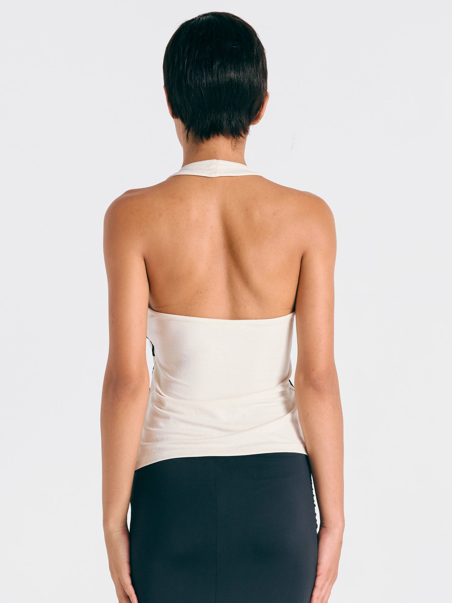 WOODROSE HAULTER TOP