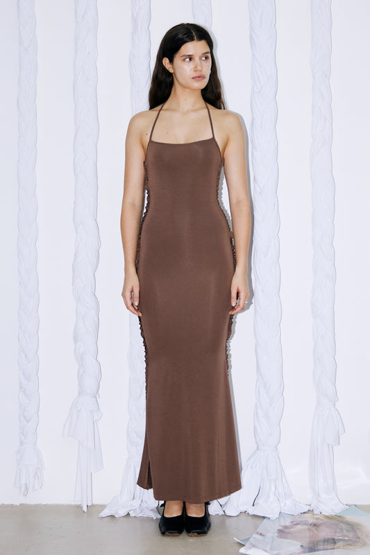 HALTER NECK MERMAID DRESS