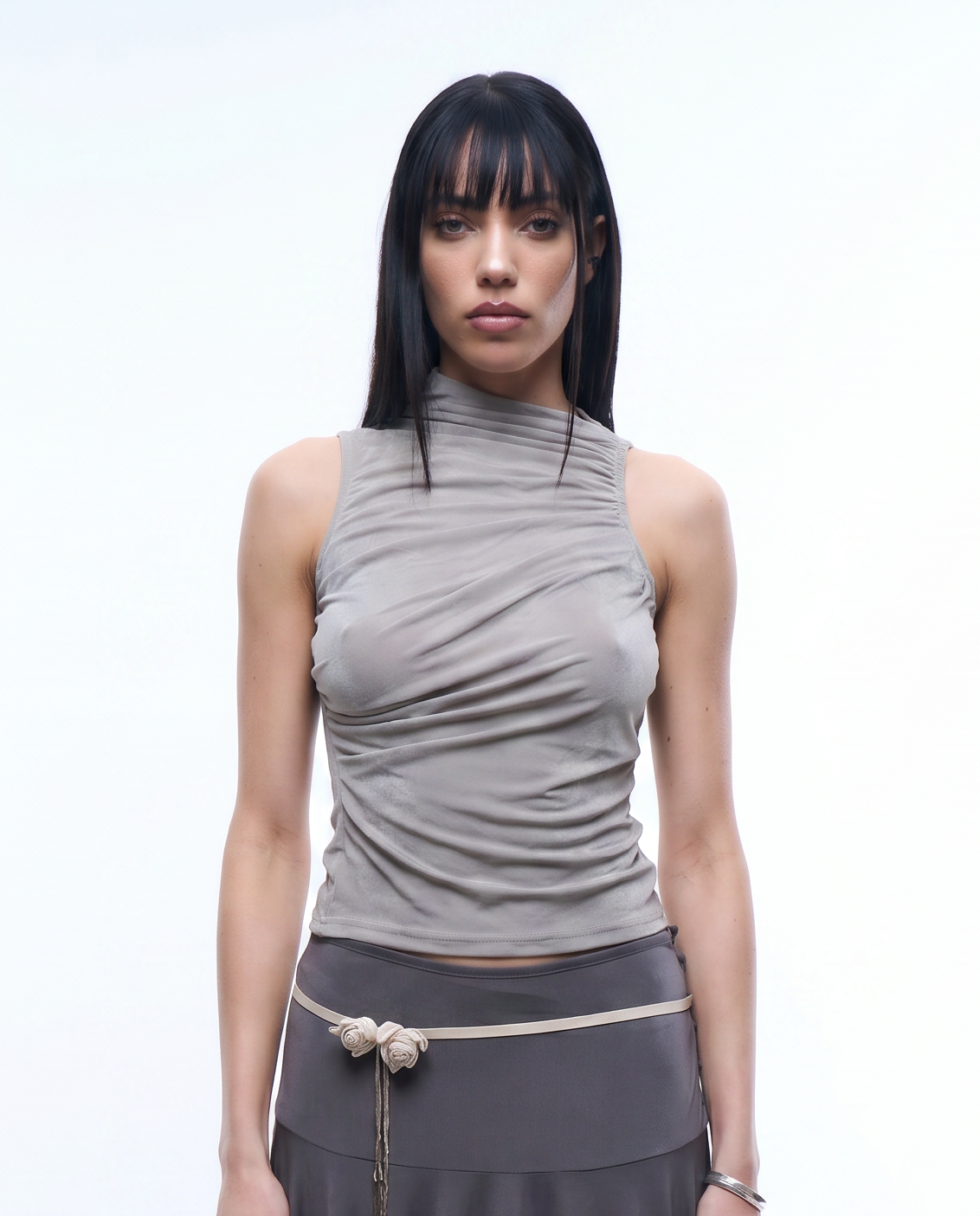 EFFORTLESS TOP IN SILVER