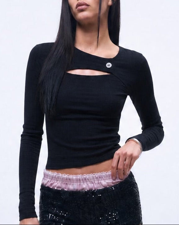 Key Long Sleeve Black