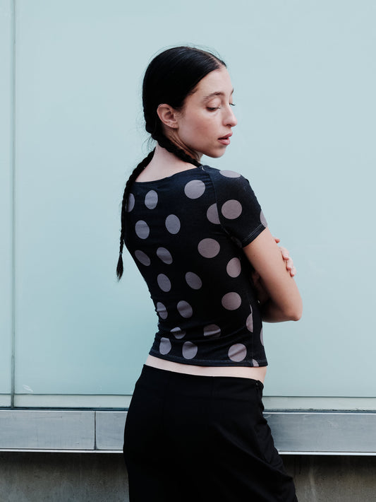 THE KEY POLKA DOTS TOP
