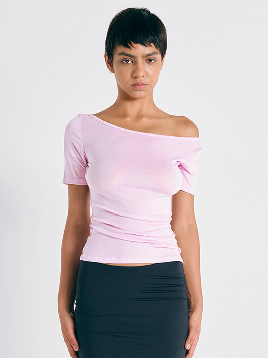 FIFI TOP IN CHERRY