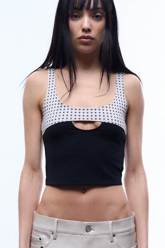 WINK TANK TOP POLKA DOTS