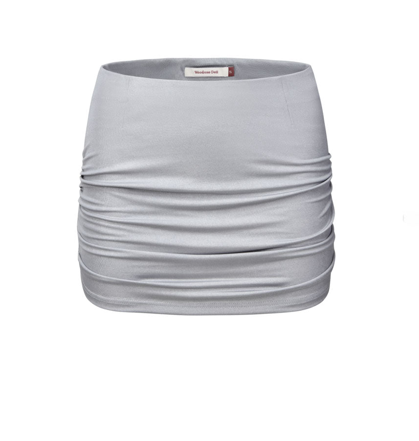 Silver Dream Mini Skirt
